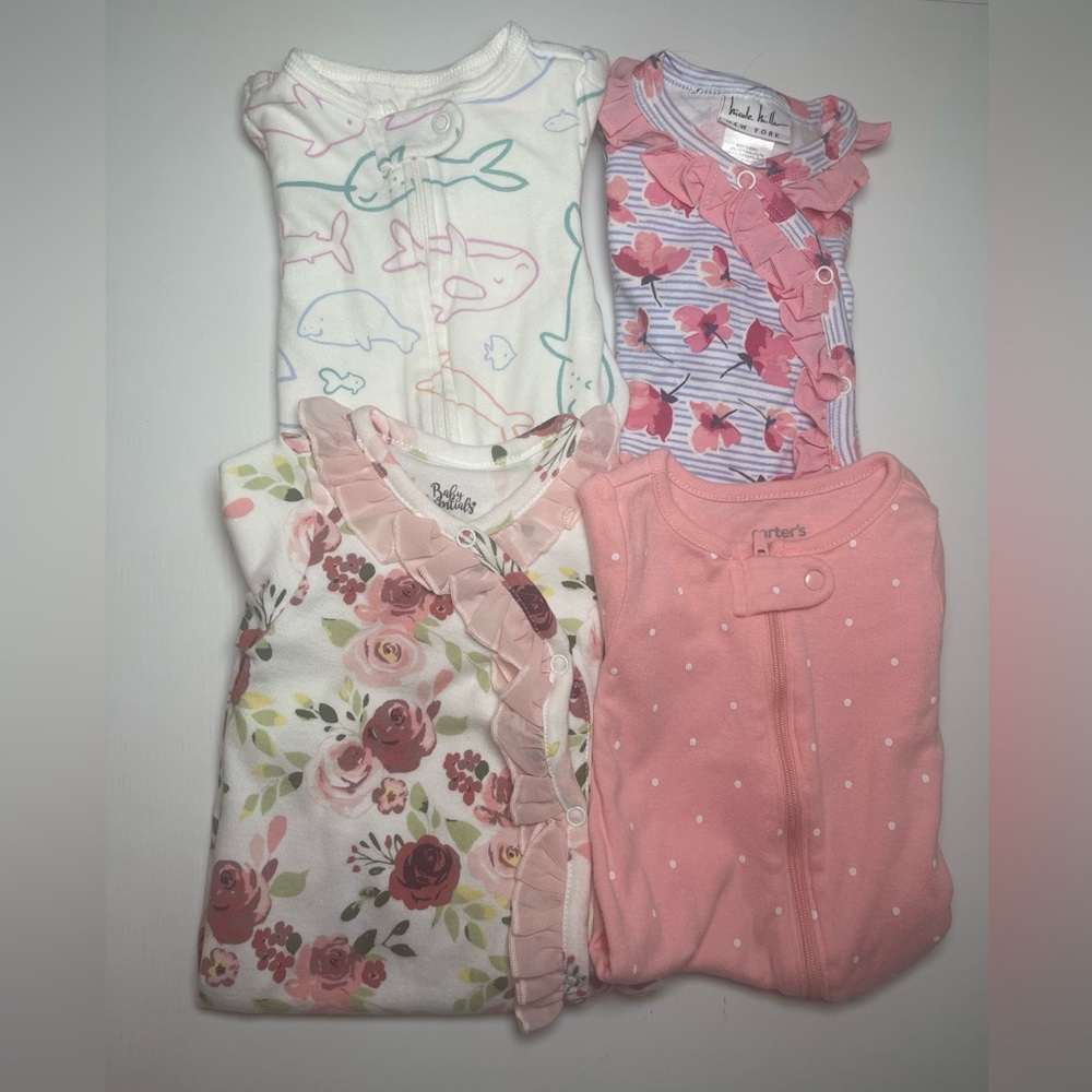 Assorted Brand 3 Month Footies Bundle